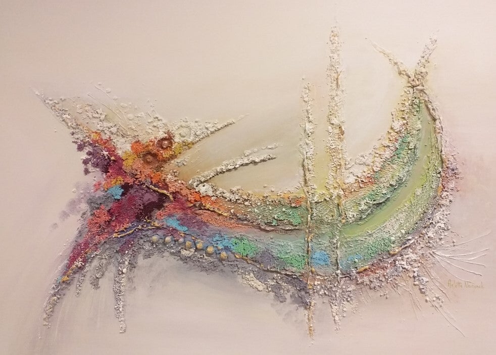 Artwork by Arlette Neirynck.
