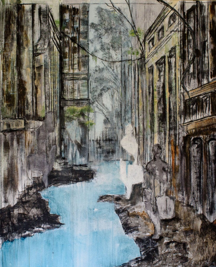 Artwork by Miranda Van den Broeck.