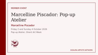 Marcelline Piscador: Pop-up Atelier